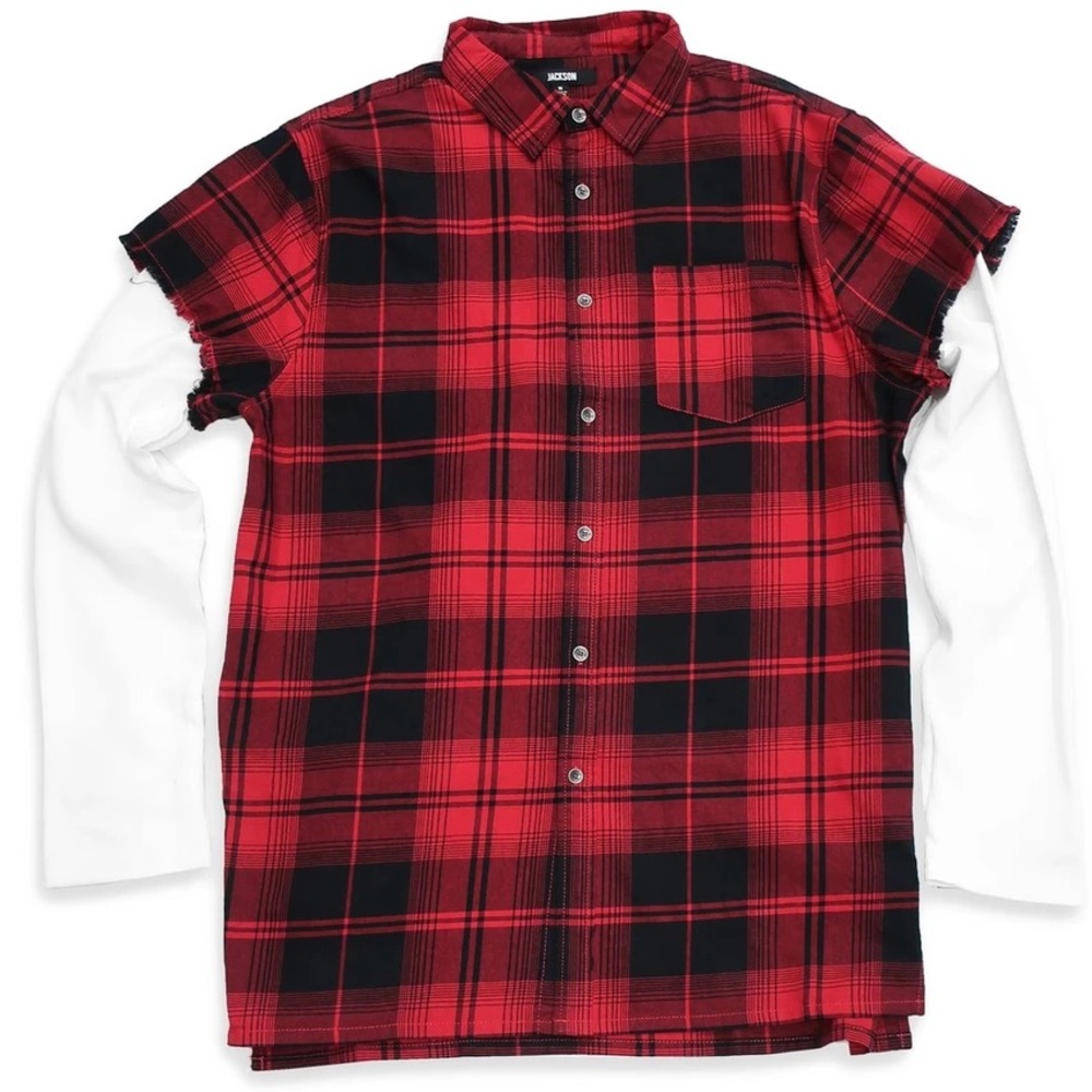 Red Plaid Long sleeve